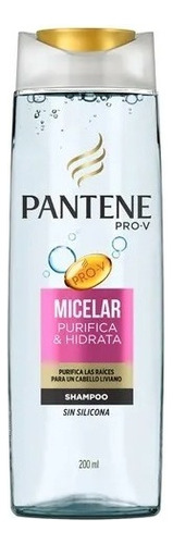 Shampoo Pantene Pro-v Micelar En Botella De 200ml  1 Unidad