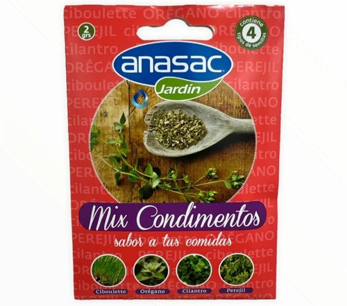 Mix Condimentos Mix Semillas Anasac 2gr