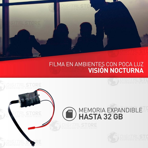 Mini Camara Espia Oculta Seguridad Dvr Full Hd Microfono Ctl