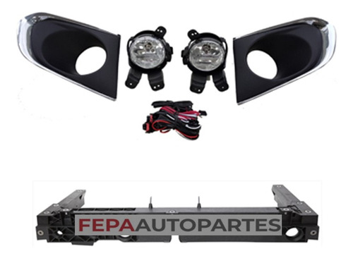 Kit Faros Auxiliares Antinieblas Chevrolet Tracker 13/16 Lt