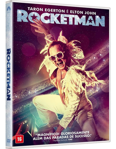 Dvd Rocketman 2019 Taron Egerton Elton John Original Lacrado