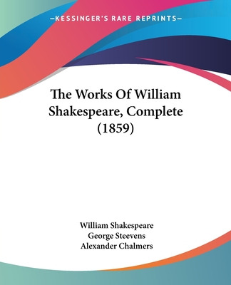 Libro The Works Of William Shakespeare, Complete (1859) -...