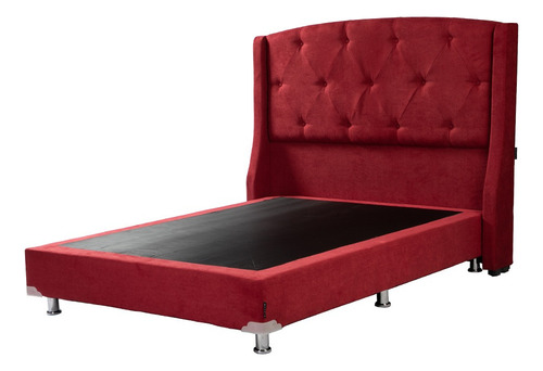 Cabecera + Box Individual Dicasa Zefyr Rojo