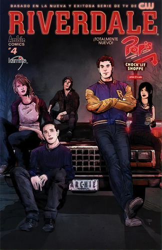 Riverdale #4b: No Aplica, De Aguirre Sacasa, Roberto. Serie No Aplica, Vol. No Aplica. Editorial Kamite Comic, Tapa Blanda, Edición 1 En Español