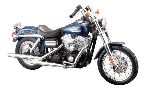 Moto Harley Davidson A Escala 1/12 Modelo Dyna Fxdbi