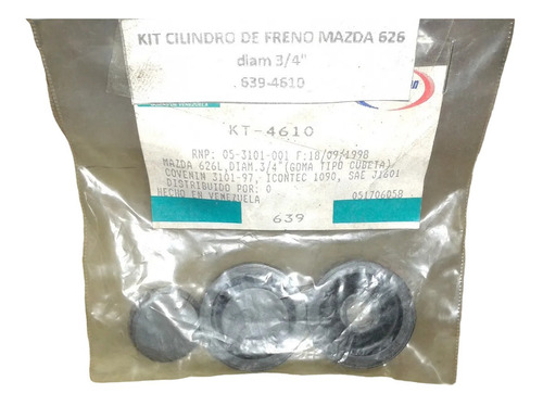 Kit Gomas Cilindro Frenos Mazda 626 3/4