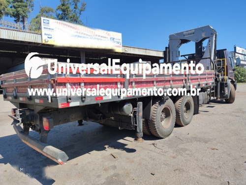 Imagem 4 de 8 de Ford Cargo 2628 Ano 2012 Com Munck Tka 62.000