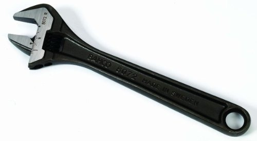 8072 R Us Llave Ajustable, 10 Pulgadas, Negra