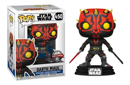 Funko Pop Darth Maul #450 Especial Ed Star Wars Regalosleon