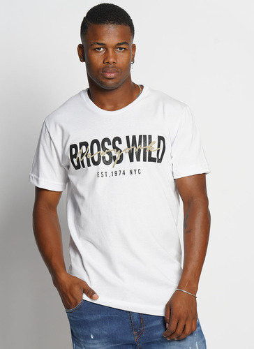 Remera M/c Bross Wild New York