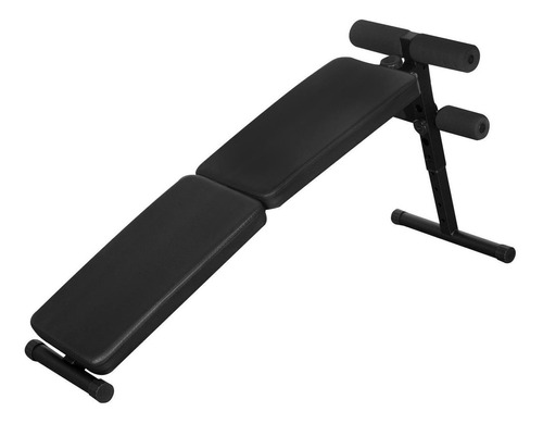 Silla Banca De Musculacion Abdominales Inclinacion Urbanfit Color Negro