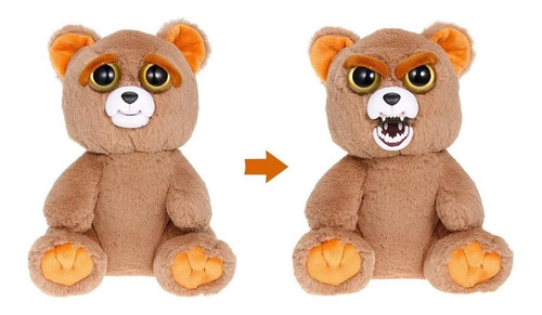 Feisty Pets - Oso De Peluche Con Cambio De Cara