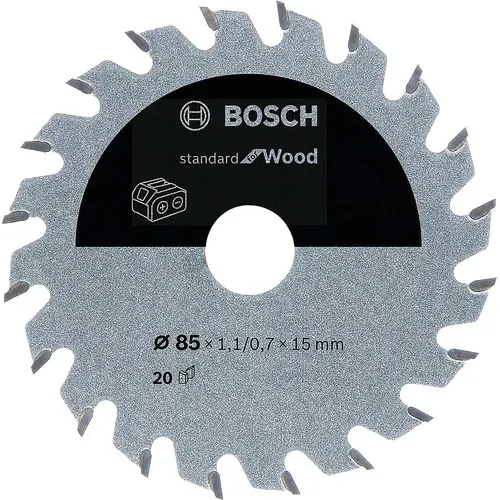 Disco De Serra Circular 85mm 20 D P Madeira Bosch 2608837666