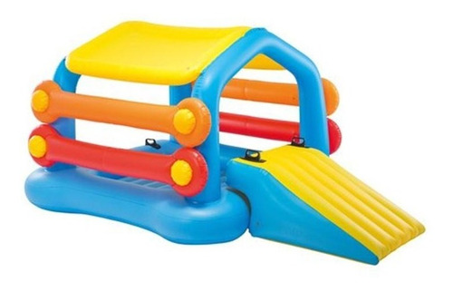 Flotador Centro De Juegos Tobogan Isla Inflable Intex 58294