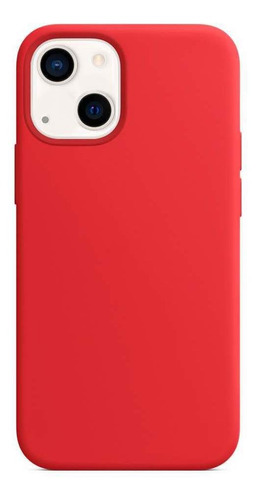 Silicona Icase Rojo  - iPhone 13 Mini