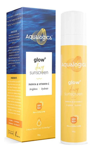 Glow+ Dewy Protector Solar Spf 50 Pa +++ Para Proteccion Uva