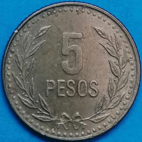 Colombia Moneda 5 Pesos 1993