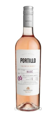 Vino Portillo Rosé Malbec X6 Un. De Salentein