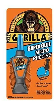 Gorila Micro Precisa Super Glue, 6 Gramos, Claro, (paquete D