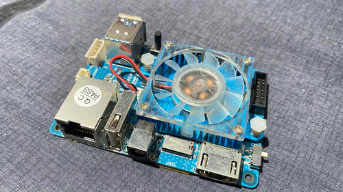 Mini Pc Odroid Xu4 Con Ventilación Activa Y Emmc (Usado)