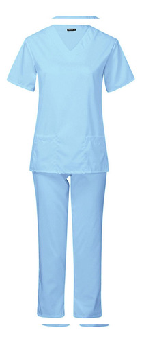 Conjunto De Uniforme Exfoliante Para Mujer Y Pantalones