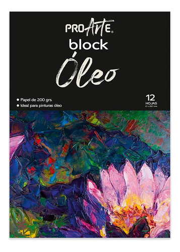 Block De Oleo 200grs 123hjs 21x29.7cm Proarte