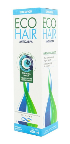 Imagen 8 de 8 de Ecohair Anticaspa Shampoo - Botella - 200 mL - Unidad - 1