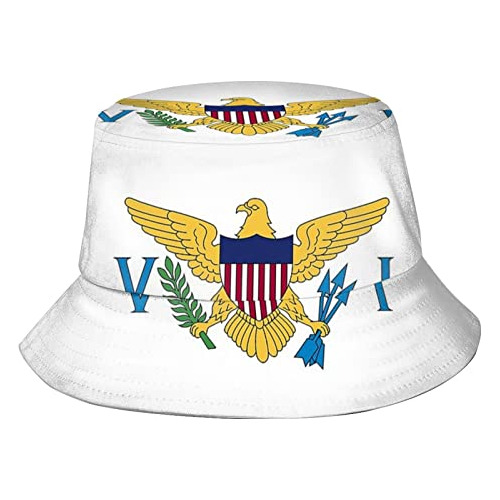 Sombrero De Cubo De La Bandera De Las Islas Vírgenes De La M