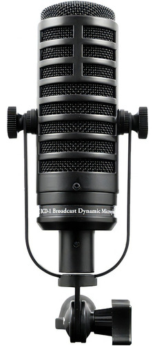 Micrófono dinámico Mxl Bcd-1 cardioide profesional para podcasts, color negro