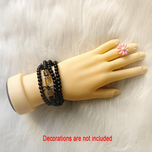 1 Par De Práctica De Uñas De Goma Flexible Flexible A Mano