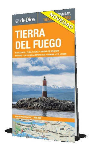 Guia Mapa- Tierra Del Fuego - De Dios, Julian