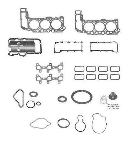 Juego De Juntas De Motor Tf Victor Jc1417