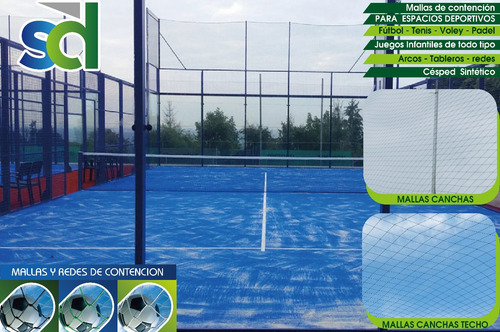 Imagen 7 de 7 de 100% Mallas Y Redes Perimetrales Para Espacios Deportivos