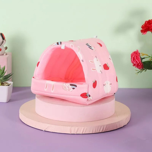 Cama Casa Cuyo Raton Conejo Erizo Hamster Huron 20*20cm