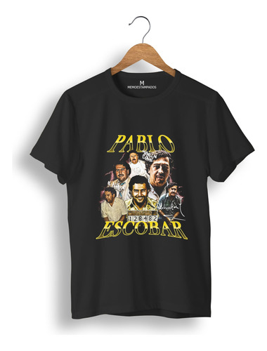 Remera: Pablo Escobar, El Patron Memoestampados