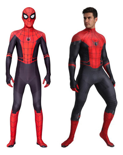 Cosplay Para Spiderman Adultos Lejos De Casa Traje Mono