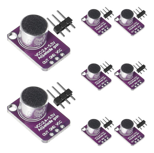 Max4466 Electret Amplificador De Microfono Modulo Ajustable