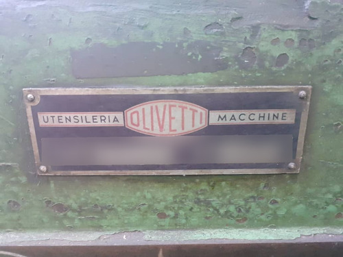 Imagen 4 de 5 de Torno Paralelo Olivetti Super Vampire 280