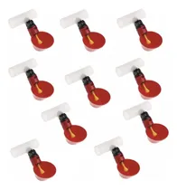 Comprar 10 Bebedouros Automáticos Aves Galinha Codorna + Conexão T