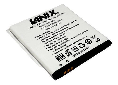 Pila Bateria Lanix S106 S130 X200 1300 Mah