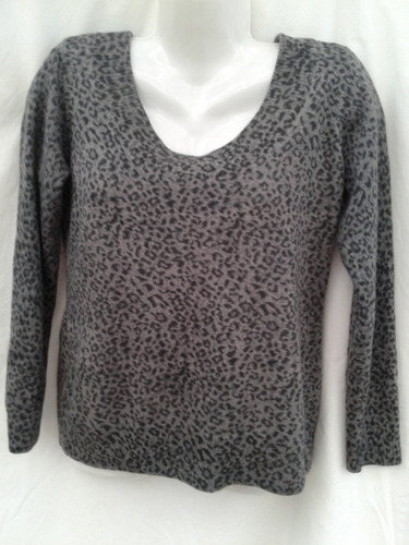 Buzo Calvin Klein Diseño Animal Print Talle M/l Impecable