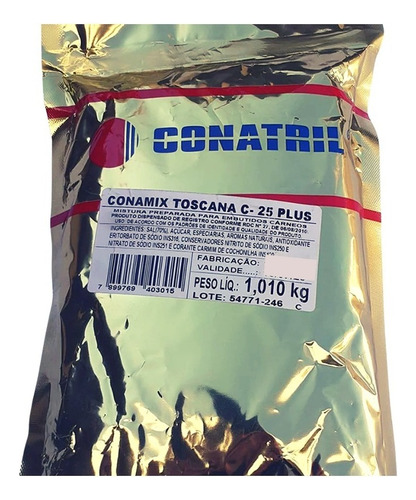 Tempero Para Linguiça Caseira/toscana Conamix C25 Plus