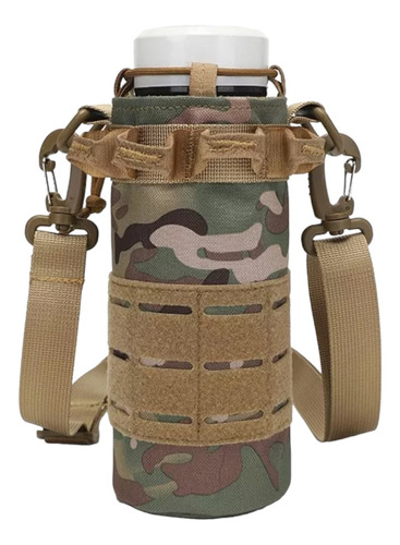 Pouch Porta Botella Tactico Militar Sistema Molle