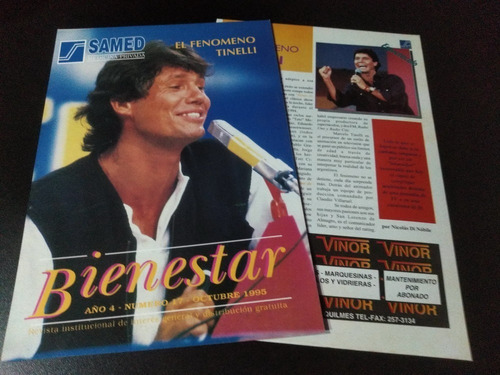 Marcelo Tinelli * Tapa Y Nota Revista Bienestar 17 * 1995