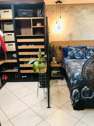 Studio No Centro Da Capital, Com 50m², Mobiliado
