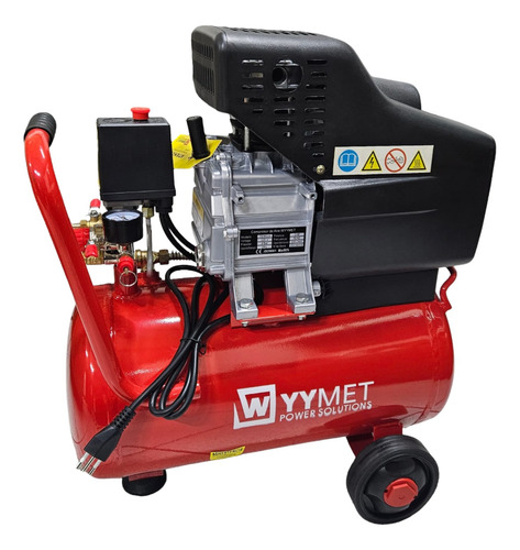 Compresor De Aire 2hp 24 Litros Wyymet