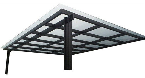 Pergola Techo O  Domo Vidrio Templado