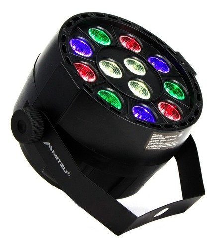 Luz Led Disco Modelo Rgb+wh Par Con Display Msl-9070