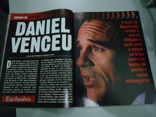 Isto É Dinheiro 210 Daniel Dantas - Opportunity 09/2001