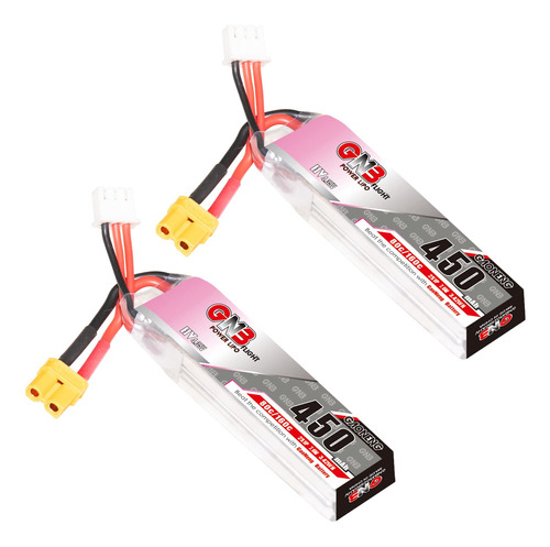 Gaoneng 2pcs Gnb 450mah 2s 7.6v 80c Hv Lip B094qxj1t3_260424